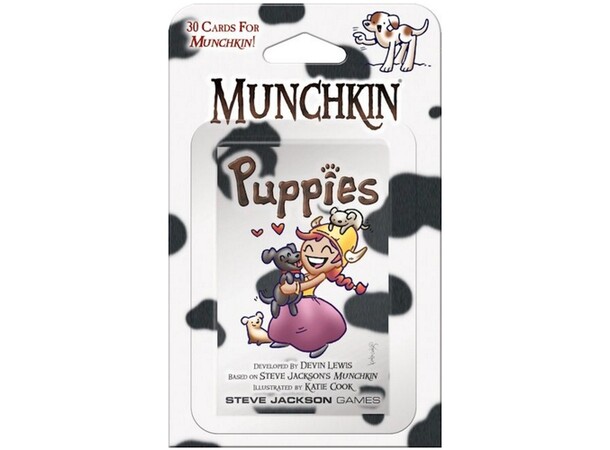 Munchkin Puppies Booster 30 nya kort till Munchkin